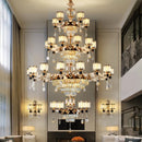 Crystal Chandelier Pendant Lamp for Living Room Home Decoration Luxury Romantic Dining Bedroom Ljojo