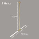Industrial Style Office Chandelier Pendant Light LED Ceiling Lamp for Living Room Lobby Hotel Cashier Counter