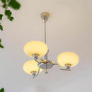 Nordic Vintage Silver LED Pendant Light for Living Room Dining Bedroom by Ljojo