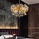 Ljojo Luxury Light Crystal Chandelier – Modern Minimalist Elegant Living Room Fixture