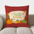 Autumn Vibes: Bird & Pumpkin Pillow Cover by Ljojo