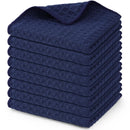 Ljojo Microfiber Waffle Kitchen Towels - Ultra Absorbent Cleaning Rags