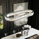 Ljojo Luxury Crystal Ceiling Pendant Lamp for Elegant Room Decor