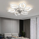 Ljojo Luxury Modern Ceiling Fan Lamp for Living & Dining Room