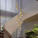 Ljojo LED Pendant Chandelier for Modern Home Decor and Living Room Lighting