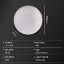Ljojo LED Ceiling Light: Waterproof Round Fixture for Modern Bathroom, Bedroom, Kitchen & More