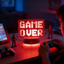 LED Desk Lamp - 3D Game Ending Night Light for Bedroom and Living Room by Ljojo
