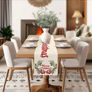 Festive Holly Berry Bow Table Runner by Ljojo