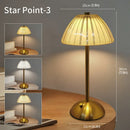 Ljojo LED Touch Sensor Table Lamp - Dimmable, Rechargeable Night Light