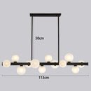 Ljojo LED Pendant Light Chandelier for Modern Living Room and Dining Room