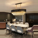 K9 Crystal Chandelier Living Room Villa Bedroom Ceiling Light - Ljojo