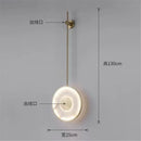 Ljojo Minimalist Long Led Wall Light for Living Room - Indoor Lighting Fixture Decoration