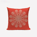 Ljojo Mandala Boho Retro Designer Linen Cushion Cover 45*45cm for Sofa