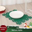 Christmas Snowflake Felt Coaster Set by Ljojo