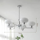 LED Chandelier - French Retro Branch Pendant Light for Bedroom, Nordic Style Luxe Fixture by Ljojo
