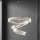Ljojo Luxury Decorative Circular Pendant Lamp for Living Room and Hotel Decor.