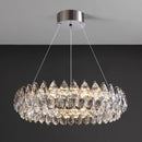 Gold Crystal Chandelier Luxury Lighting Fixture by Ljojo - Elegant Dining Room Living Room Bedroom Kitchen Island Lights