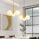 Ljojo Modern Minimalist Magic Bean Glass Chandelier Lighting Bedroom LED Home Decor Suspension Lamp