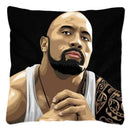 Dwayne Johnson Rock Face Cushion Cover for Sofa by Ljojo - Home Decor Pillowcase