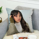 Jenna Ortega Body Pillow Cover 40x40 - Ljojo Decorative Cushion Case