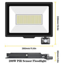 Ljojo™ Induction LED Flood Light with Adjustable PIR Sensor - Outdoor Floodlight