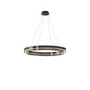 Ljojo Modern Ring Chandelier Pendant Light Fixture for Dining Room Kitchen | Hanging Ceiling Lamp