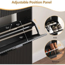Ljojo™ 4-Drawer Shoe Cabinet with Adjustable Shelves
