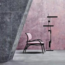 Ljojo Contemporary Metallic Luster Floor Lamp for Unique Living Room and Bedroom Decor