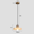 Ljojo Marble Bedside Pendant Lamp: Elegant Dining Room & Bedroom Decorationiece