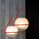 Ljojo Modern LED White Chandelier Pendant Light for Bedroom Living Room Dining Elegant