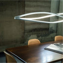 Ljojo LED Pendant Light Modern Chandelier for Nordic Dining Room Study Bar Black White Gold