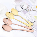 Ljojo Mirror Gold Stainless Steel Flatware Set - 4Pcs Dinnerware Cutlery Kit