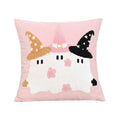 Cute Halloween Embroidered Throw Pillow Cover for Home Decor by Ljojo