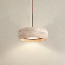 Japanese Wabi Sabi Stone Pendant Lamp for Bedroom | Minimalist Island Kitchen Chandelier by Ljojo