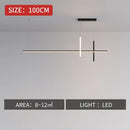 Ljojo Minimalist Dimmable Led Chandelier for Dining Room Kitchen Bar Lighting