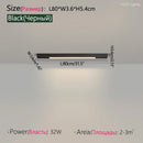 LED Ceiling Lamp Modern Long Strip for Living Room Kitchen Dining Balcony Bedroom Ljojo