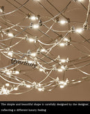 Ljojo Modern Firefly Lustre Chandelier for Living Room - Hanging Ceiling Lamps.callbacks must be within 3 days.