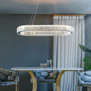 Ljojo Luxury Crystal Ceiling Pendant Chandelier for Elegant Room Decor