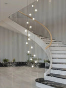 Glass Pendant Lamp Luxury Lighting Fixture for Restaurant Bar Counter Bedroom - Ljojo