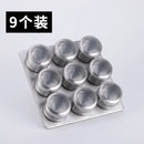 Stainless Steel Magnetic Seasoning Jar Set - Dustproof Portable Barbecue Spice Container - Ljojo