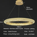 Ljojo Luxury Crystal Chandeliers for Home Villa Lighting in Living Dining Room