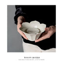Ljojo Lotus Ceramic Tea Pot Holder Zen Water Storage Bowl