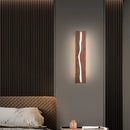 Chinese Style Black Walnut Bedroom Wall Lamps Modern Cracked Artistic Decor Lights by Ljojo