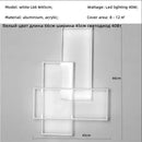 Modern Rectangle Led Wall Lamp Living Room Bedroom Sconce by Ljojo