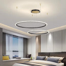 Nordic Ring Chandelier Optional Dimmable Minimalist Decor Fixture by Ljojo