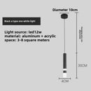 Ljojo LED Pendant Light: Creative Minimalist Home Lighting for Bedroom, Living Room, Bar Counter