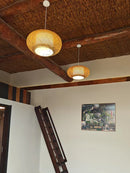 Bamboo Chandelier Pendant Light - Traditional Southeast Asian Style for Tea Room Decor by Ljojo
