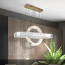 Ljojo Minimalist Crystal Pendant Light - Premium Italian Villa Hanging Fixture