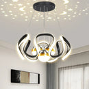Ljojo Modern Lustre LED Chandelier Pendant Light for Home Decoration