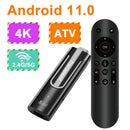 Ljojo™ Amlogic S905Y4 TV Stick Android11 4K QuadCore BT5.0 Voice Assistant 2GB DDR4